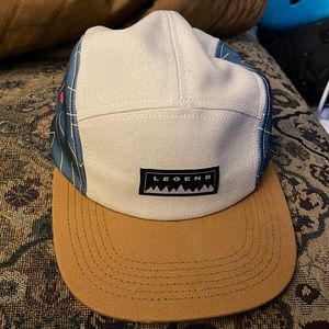 Legend five panel cap - never worn